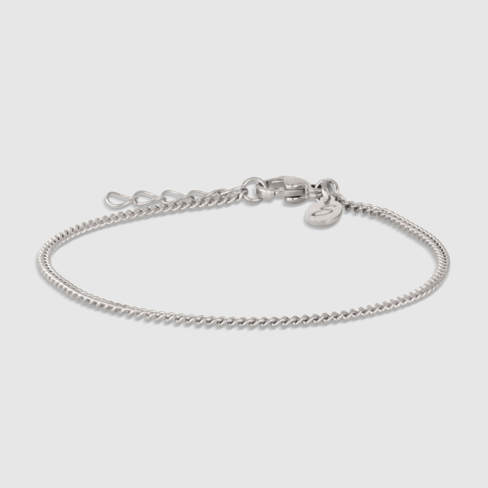CONNELL ARMBAND (SILBER) 2MM
