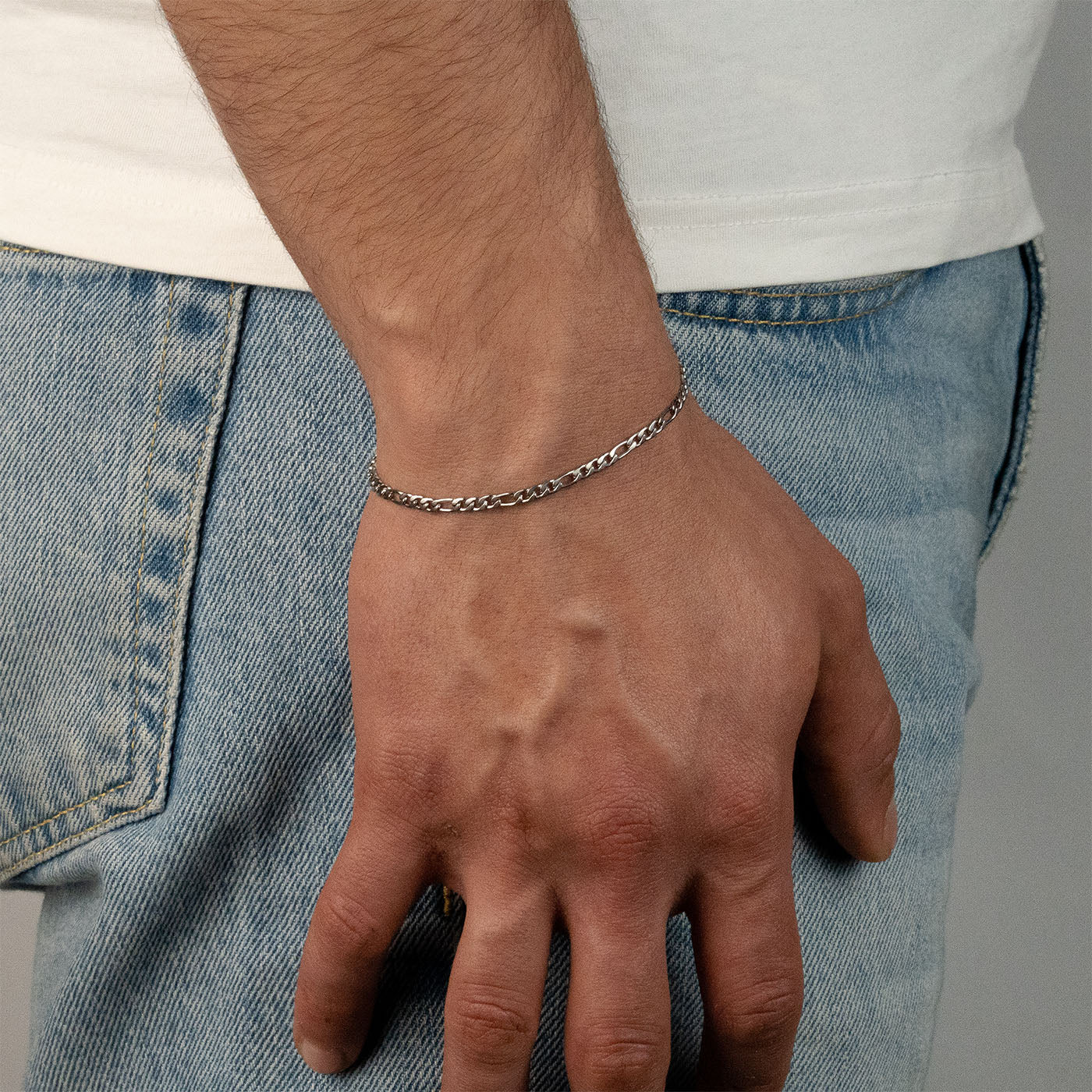 FIGARO ARMBAND (SILBER) 3MM