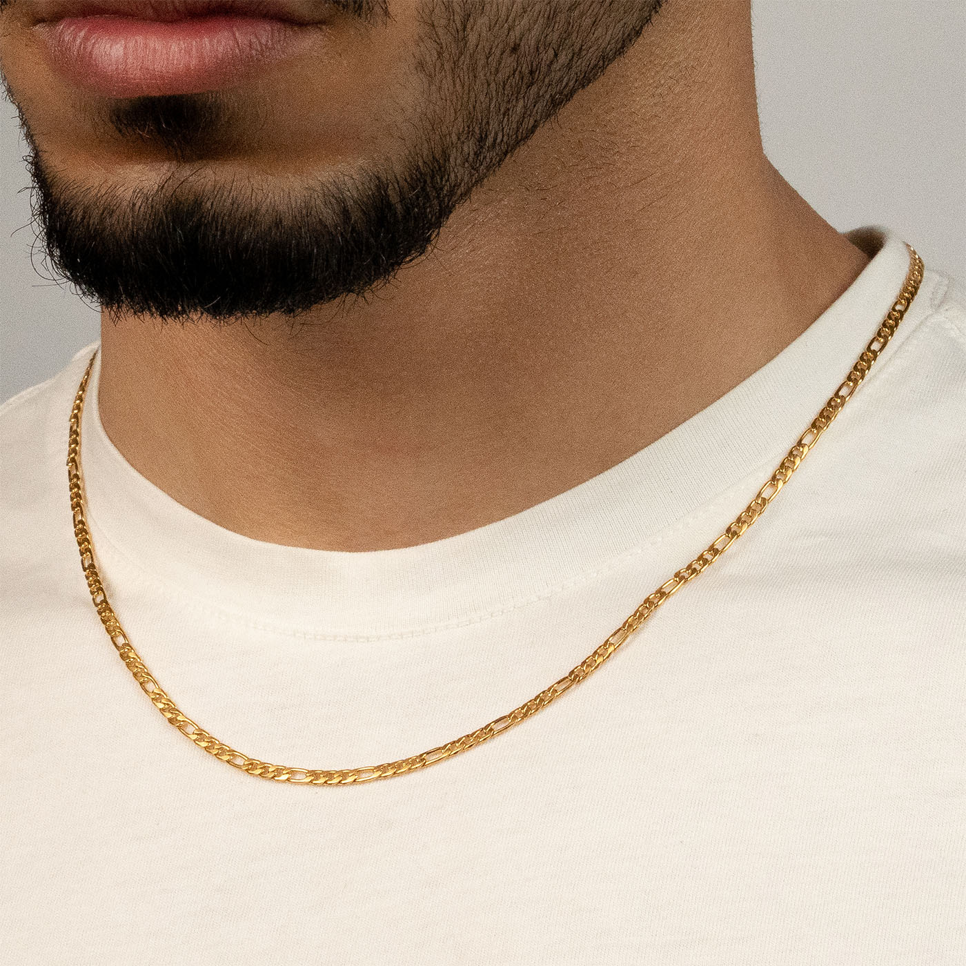 FIGARO HALSKETTE (GOLD) 3MM