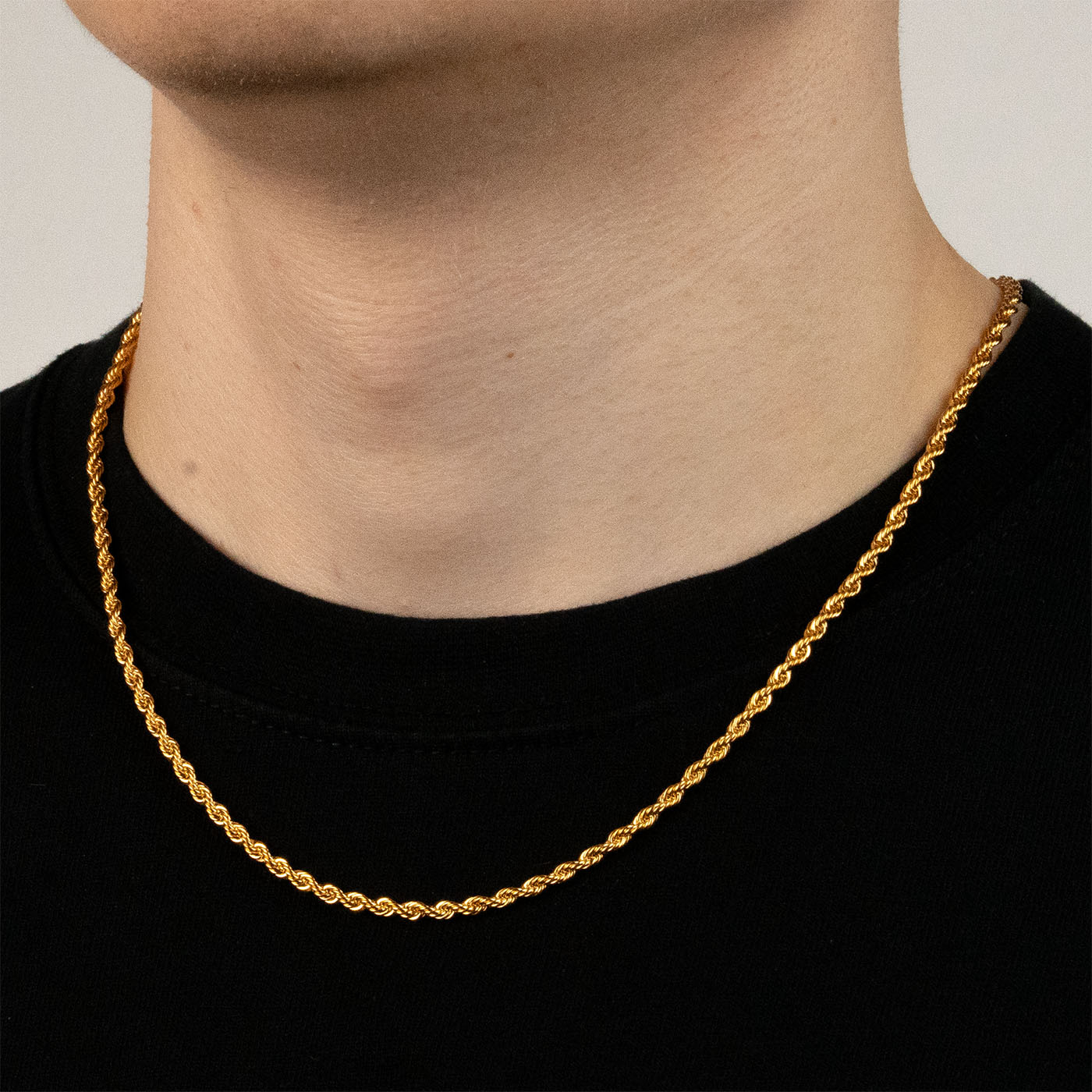 ROPE HALSKETTE (GOLD) 3MM