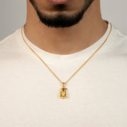 BÄR ANHÄNGERKETTE (GOLD) 2MM