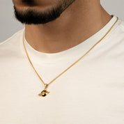 PLANET ANHÄNGERKETTE (GOLD) 2MM