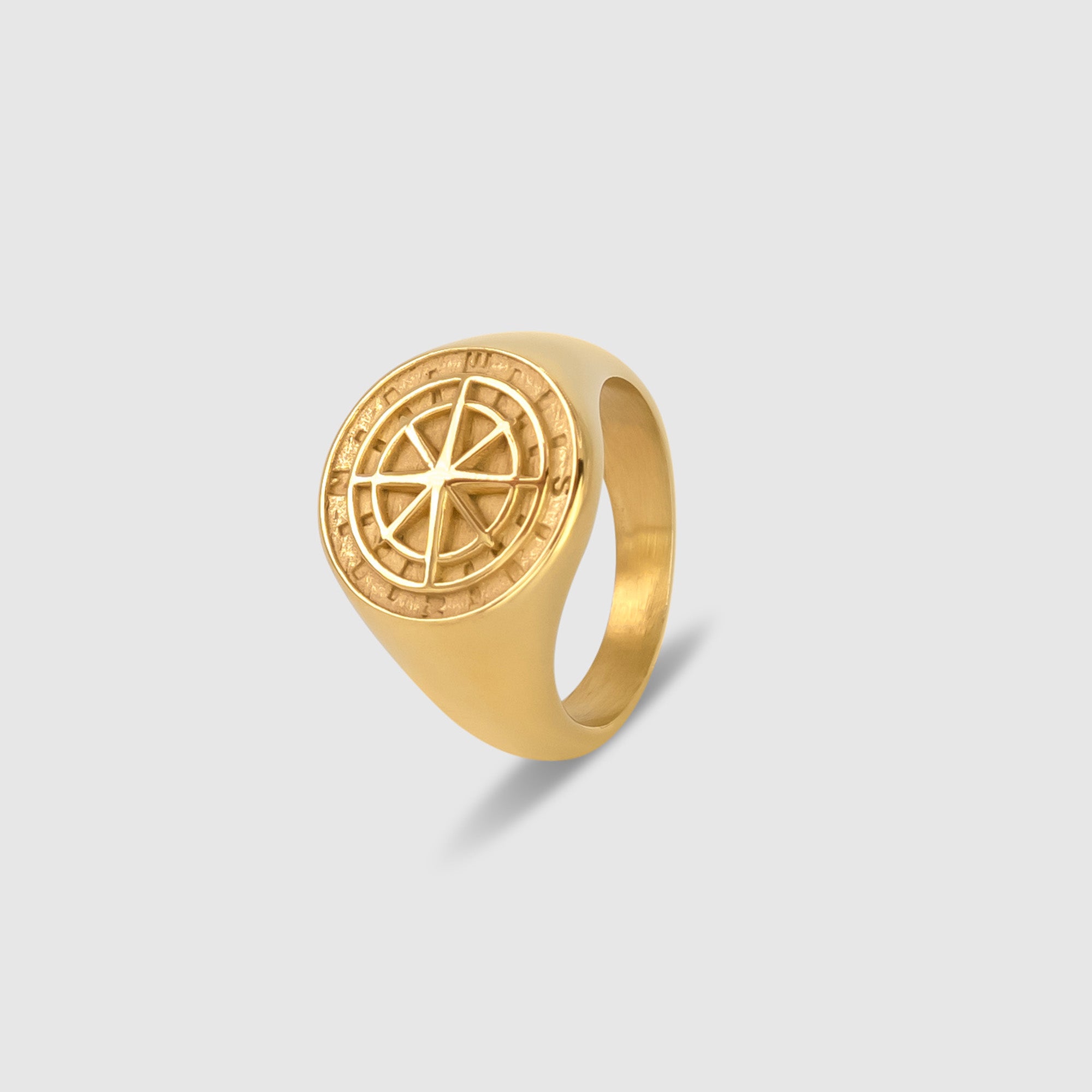 KOMPASS RING (GOLD)