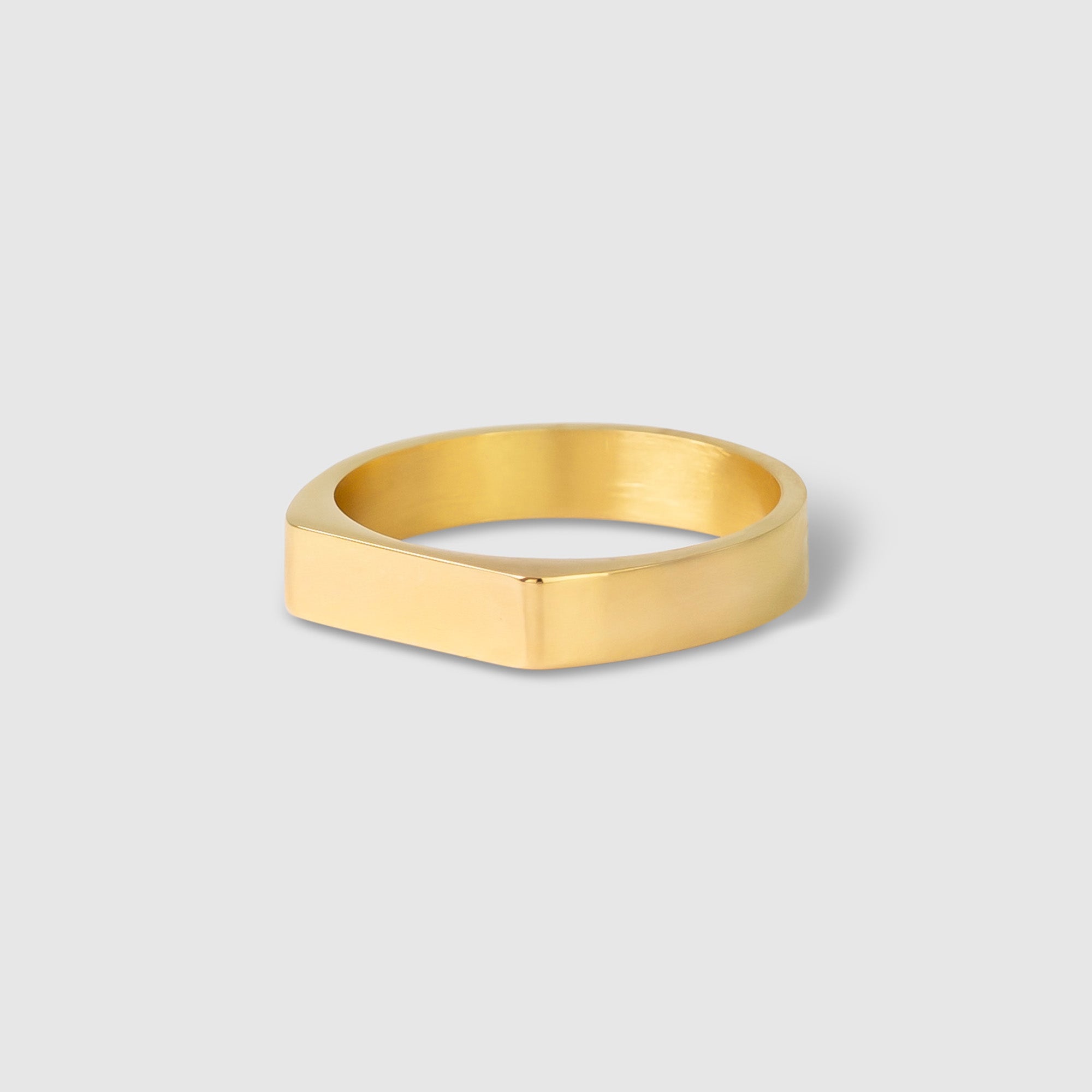 RECTANGLE RING (GOLD)
