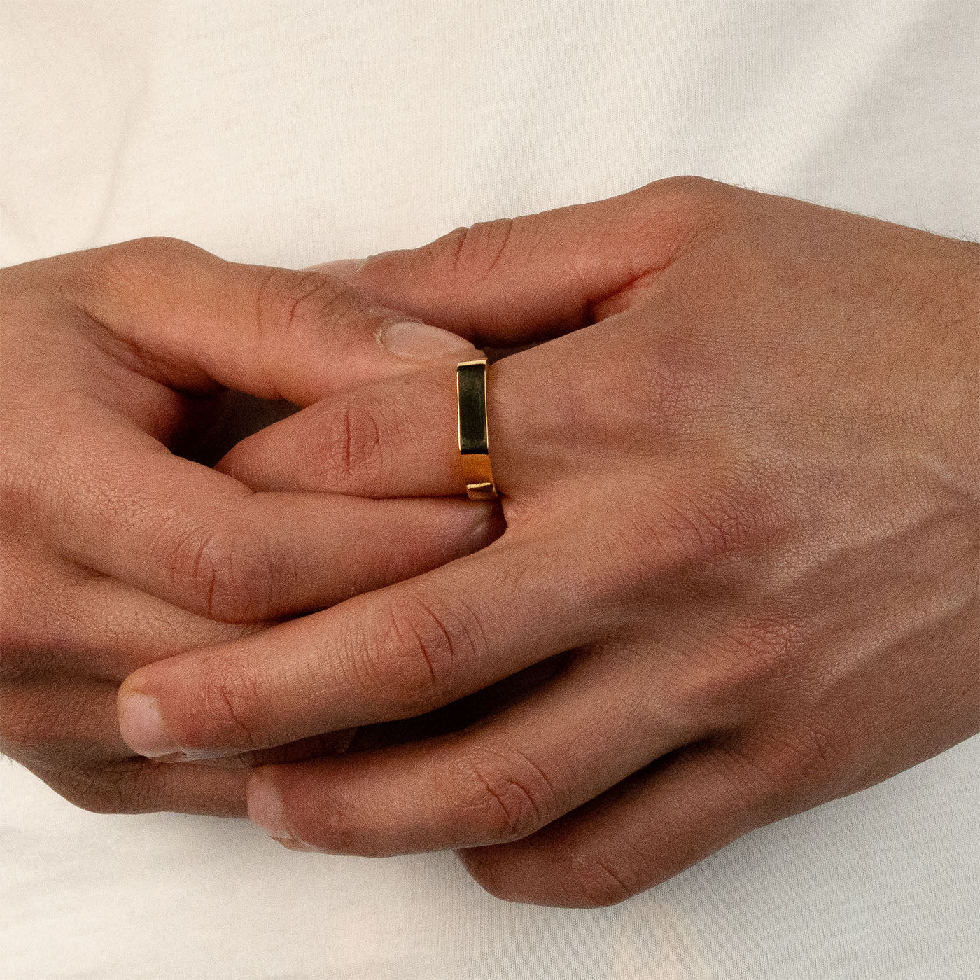 RECTANGLE RING (GOLD)