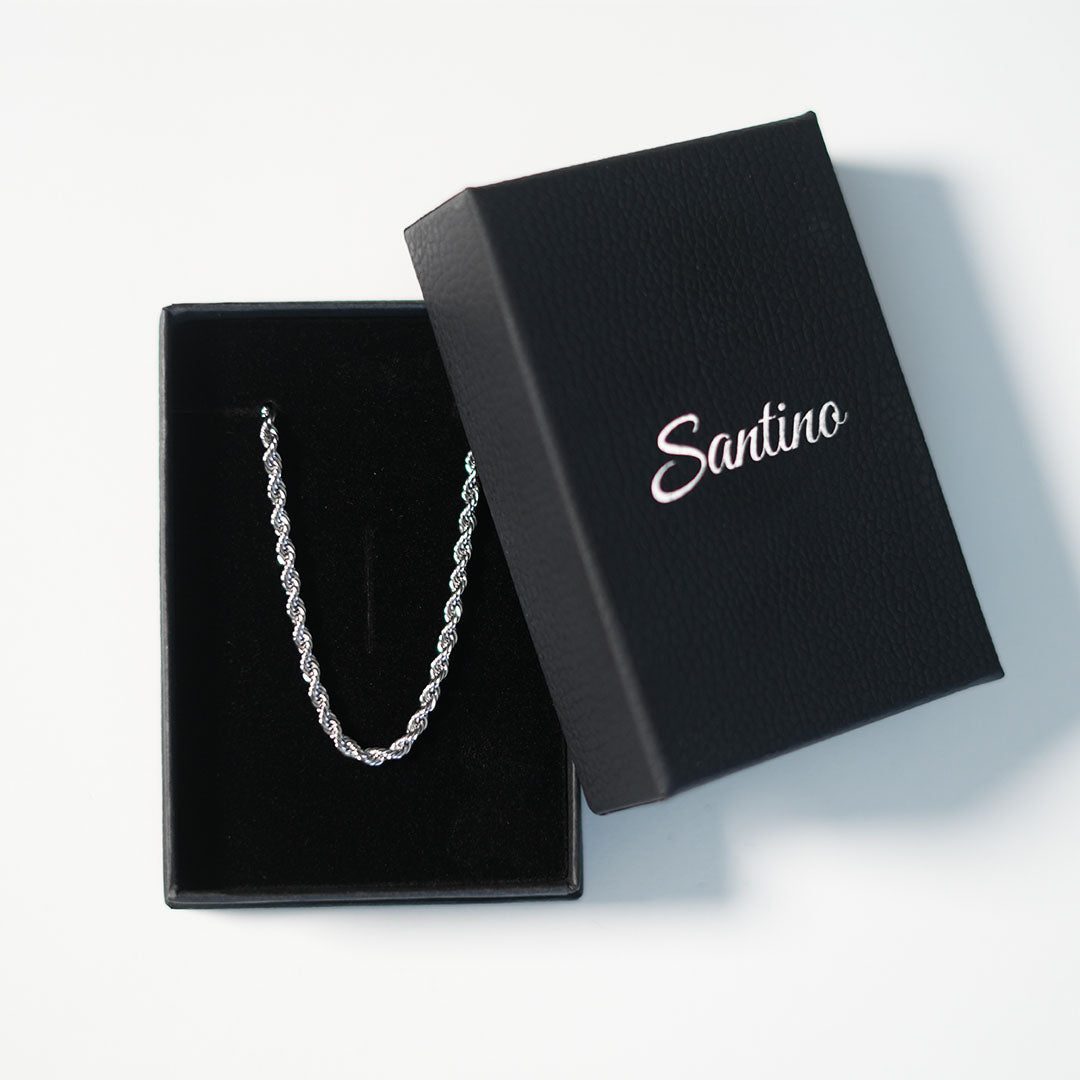 ROPE HALSKETTE (SILBER) 3MM