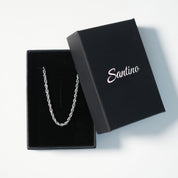 ROPE HALSKETTE (SILBER) 3MM