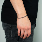 WHEAT ARMBAND (SILBER) 5MM