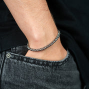 WHEAT ARMBAND (SILBER) 5MM