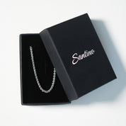 WHEAT HALSKETTE (SILBER) 3MM