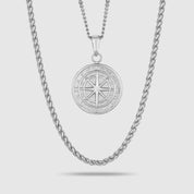 SILBER SET WHEAT 3MM X KOMPASS